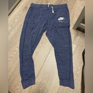 Nike Heathered Blue Performance Sweatpants